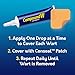 Compound W Maximum Strength Wart Remover Gel & ConSeal Patches with Salicylic Acid, Discreetly Treats Common & Plantar Warts, 0.25 Ounce Gel & 12 Waterproof Patches