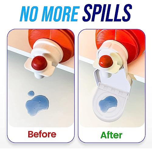 2-Pack-Laundry-Detergent-Cup-Holder-Detergent-Drip-Catcher-Drip-Tray-Catcher-No-More-Mess-or-Leaks-and-Drips-for-Laundry-Room-White