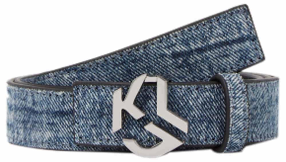 KARL LAGERFELD JEANS Damen Mono Reversible Belt