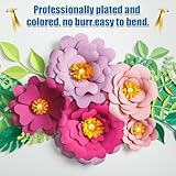 150pcs Metal Paper Fasteners,8x20mm Gold Paper Clips Round Head Mini Brass Brads DIY Split Pins for Crafts Scrapbooks Cards Photo Walls - Image 5