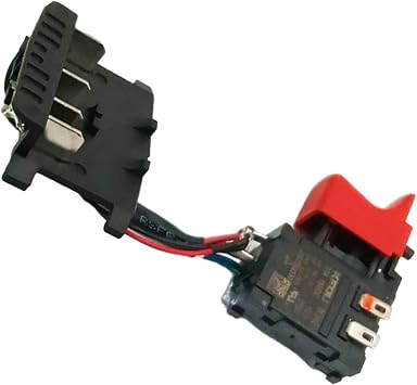 Cordless Drill Trigger Switch 2607202330 for Bosch GSB180-LI GSR180-LI 18V Power Tool Accessory, Plastic and Metal Construction, Adjustable Speed Electric Hand Drill