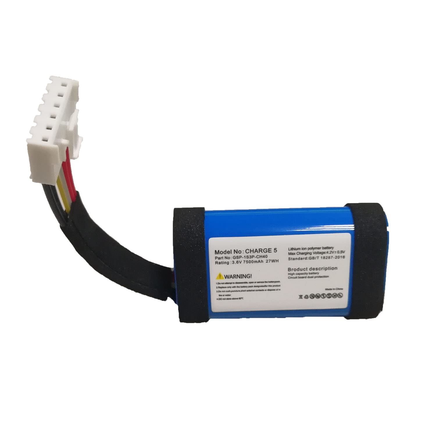 Vhbw Batteria Compatibile Con JBL Charge 3 2016 Casse Altoparlanti Speaker 6000mah 3 7v Li Poly 93638697