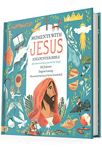 Image of The Moments with Jesus Encounter Bible: 20 Immersive Stories from the Four Gospels