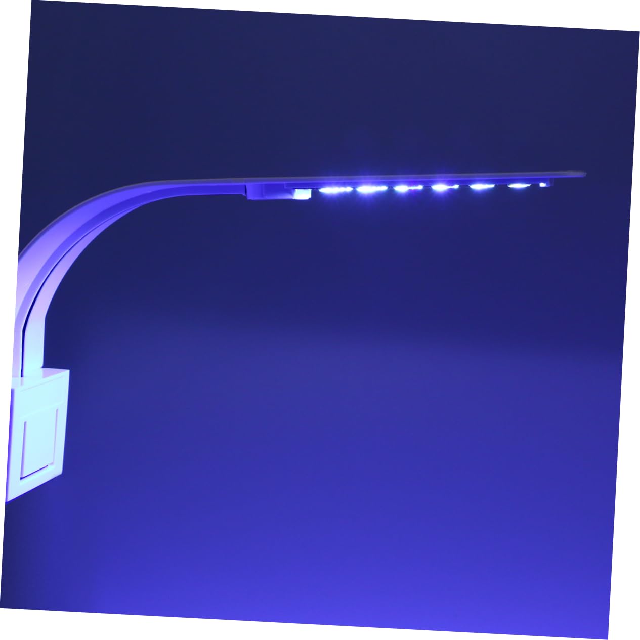 Toddmomy LED per Acquari con Clip Illuminazione per Piante Acquatiche Design Ultra Sottile e Luminosità per Acquari e Tartarughieri e