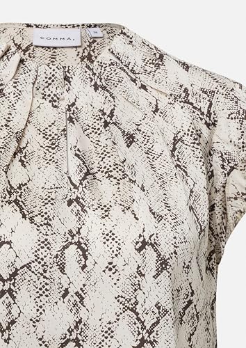 COMMA Satinbluse Kurzarm – Ansicht 5