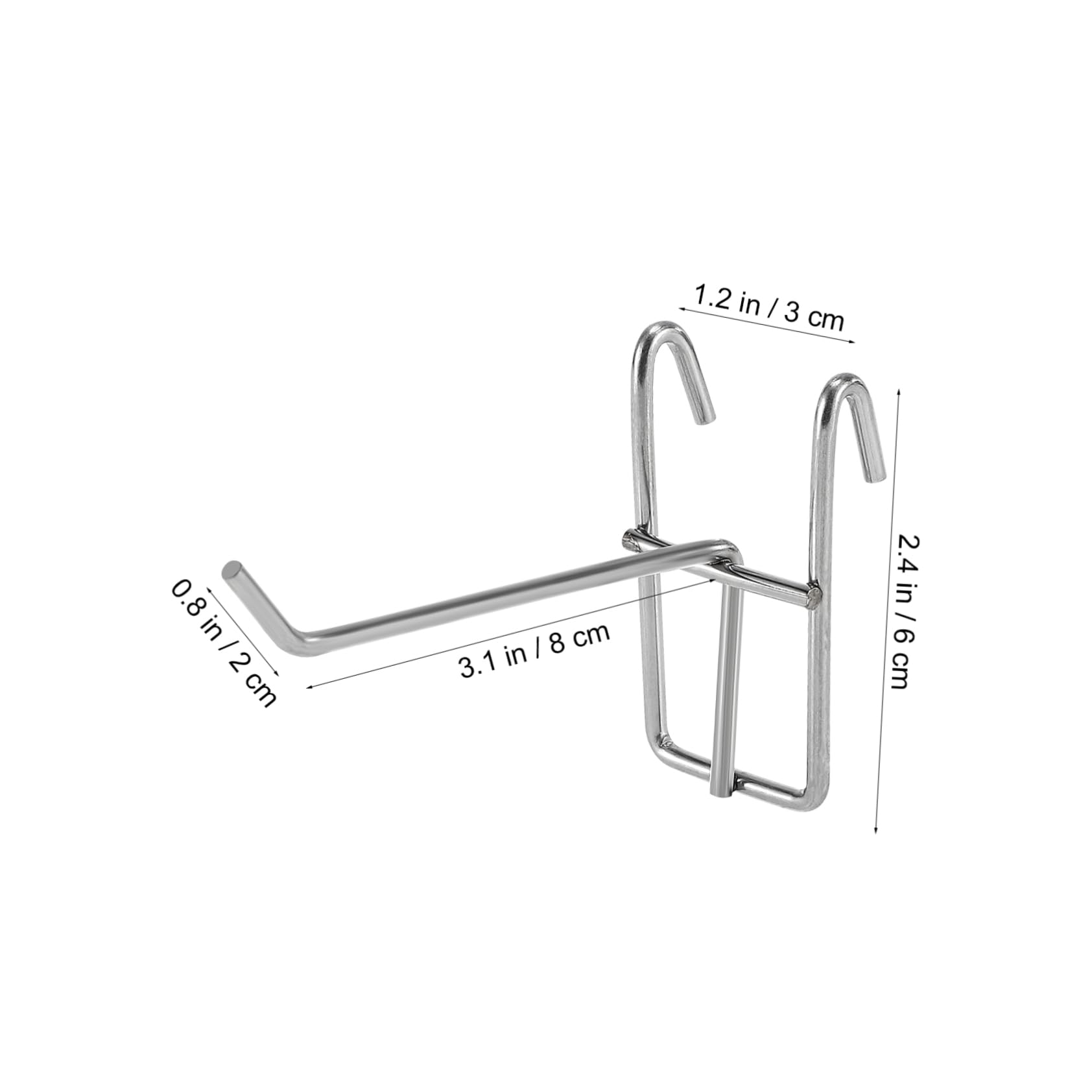 ULTECHNOVO Multifunctional Hooks 30 Pack of Mesh Hooks for Kitchen Bathroom Laundry Room