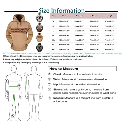 Flekmanart Cowboys Gifts For Men Men's Shirts Mens Sweat Pants Hoodies For Men Western Aztec Pullover Usa Flag Deer Graphic Sweatshirts With Drawstring Pocket Shirt Hoodie Womens Tops Green L #TOP3