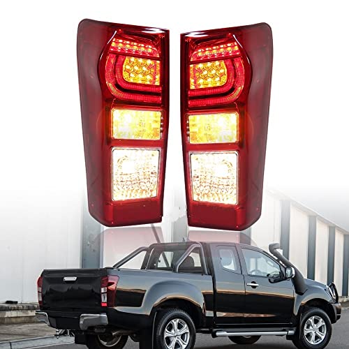 Feu de signalisation arrière Isuzu D-Max 2015-2018 droit finition rouge de qualité supérieure