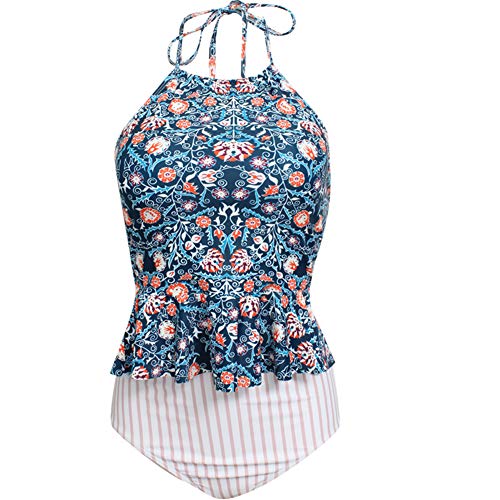 Maillot de bain deux pièces gainant qui sublime le ventre et dégage le dos - 4