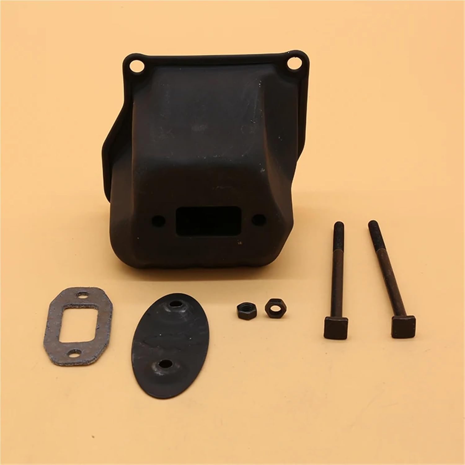 45cc 52cc 58cc ガーデンチェーンソー 2 穴マフラースペアパーツ 4500 5200 5800 チェーンソーマフラー