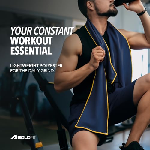 Image of Boldfit Microfiber Gym Towel for Men & Women Ultra Soft for Face Thin Quick Drying Lightweight Towel for Gym, Spa, Swimming, Sweat Absorbent for Men & Women Ultra Super Soft Lightweight Quick Drying