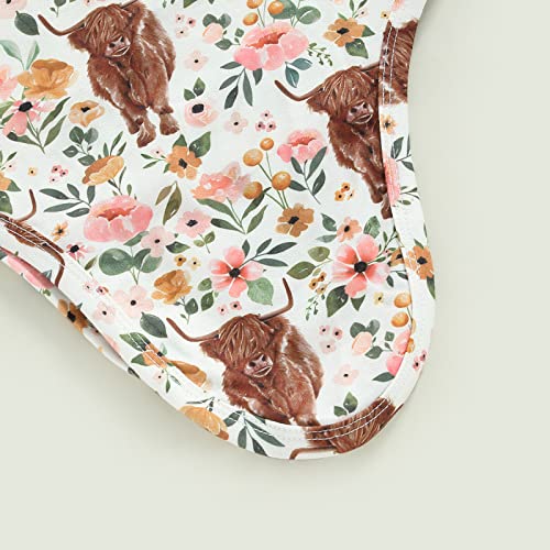 CIYCUIT Knotted Baby Gowns Newborn Coming Home from Hospital Outfit4