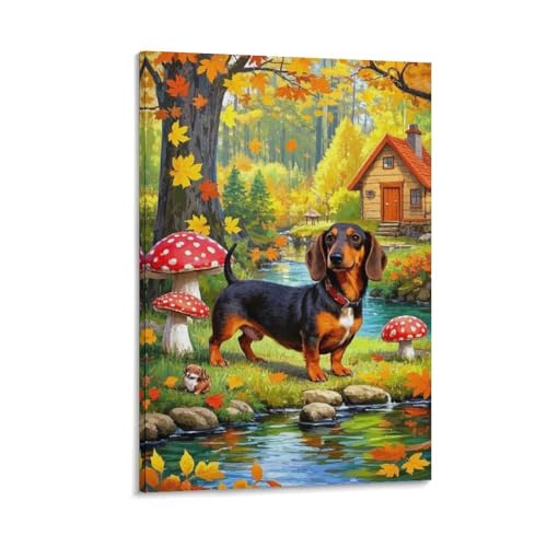 Caniche murale décoration murale pour embellir le couloir et la chambre