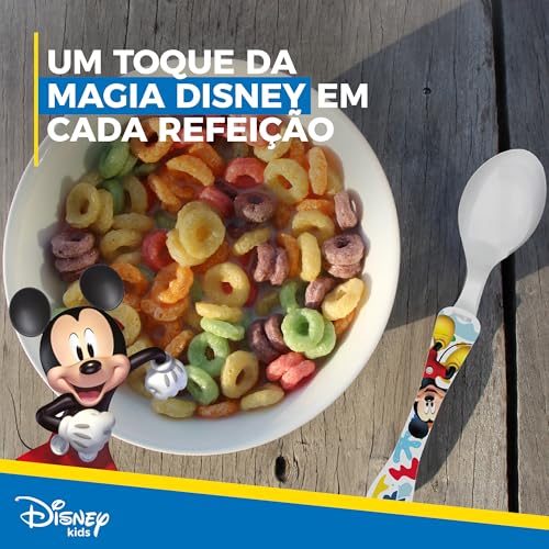 Simonaggio Conj C/2 Talheres Infantil Disney Kids Mickey 22220