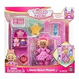 Royale High Dorm Room Playset - 1 Doll, 5 Accessories - Fits Inside Castle Playset - Virtual Item Code Included - Ages 5+