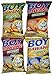 Filipino Snacks Box Variety Pack Assortment of 10 Authentic Food Products like Boy Bawang, Lucky Me, JackNJill, Skyflakes and more with Philippines Flag and Pride Stickers