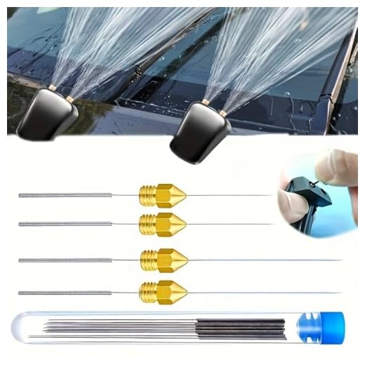10pcs Nozzle Cleaning Kit Needle Brushes for Windshield Wiper Spray, 3D Printer Head, Gas Stove Vent, Showerhead, 10Pcs