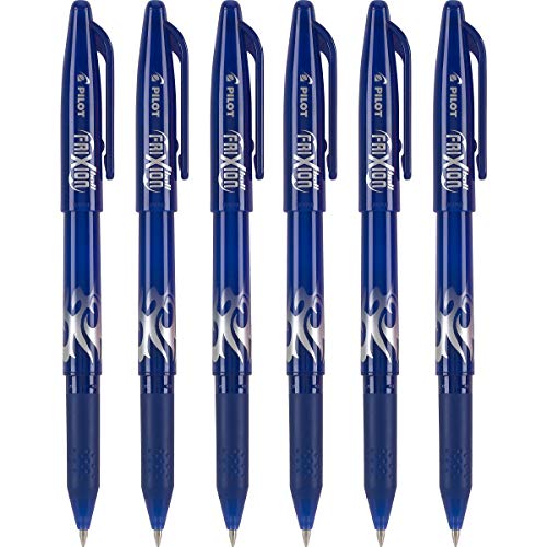 Pilot FriXion Bolígrafos de Gel Borrables 0.7 mm, Pack de 6 miniatura 1