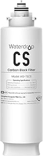 Waterdrop TSCS Under Sink Water Filter, Replacement for Waterdrop TSC 3-Stage Under Sink Water Filtration System, 2000 Gallons Hige Capacity. 1 Pack