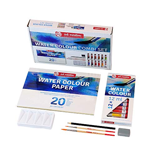 Talens Art Creation Watercolour Combiset 12x12ml - Art Supplies