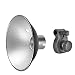 Godox AD-S6 Portable Umbrella-type Reflector For Witstro AD180 AD360(Silver+Black)