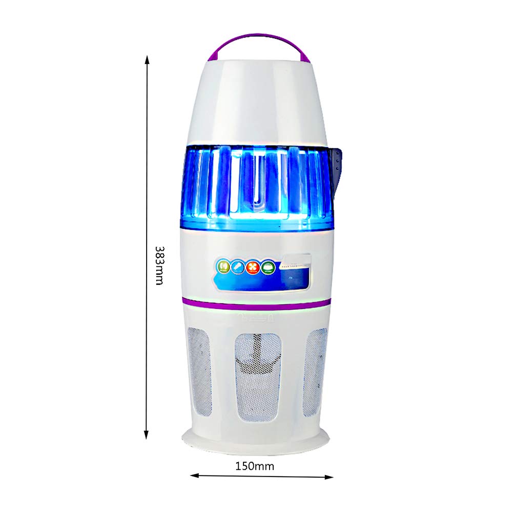 XRX Choque Eléctrico del Enchufe del Asesino del Mosquito del Hogar Repelente Automático del Mosquito del Bebé De La Descarga Eléctrica White