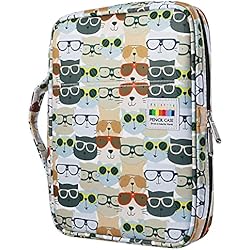 Estuche Maletin YOUSHARES 166 Slots Caja de Lápices de Colores, 110 Ranuras Gel Plumas FO Organizador de la Caja para Colorear, Práctico Soporte de Lápiz de Color Multicapa 07