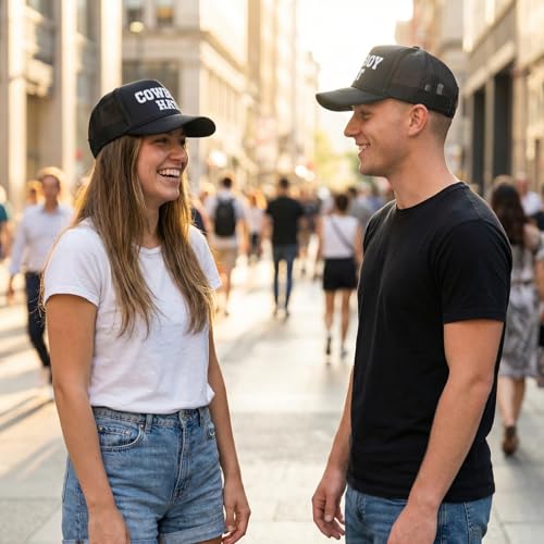 Image of Cowboy Hat Trucker Cap