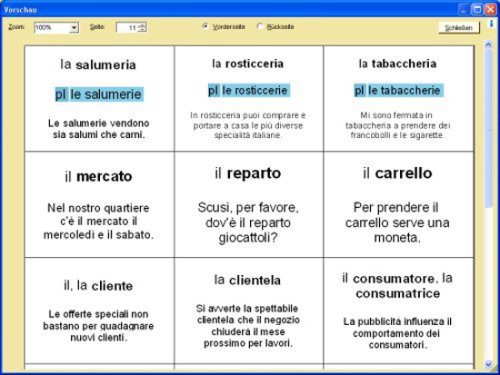 Langenscheidt Vokabeltrainer 3.0 Italienisch