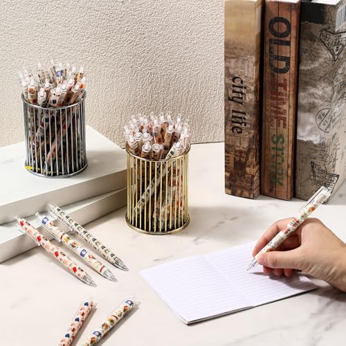 Image of Jetec 240 Pcs Book Lover Gifts Ballpoint Pens Sets Stuff Aesthetic Retractable Pens Office Supplies Gift for Student Book Club Reading Librarian Gifts National Library Lovers Month Party Favor Grad