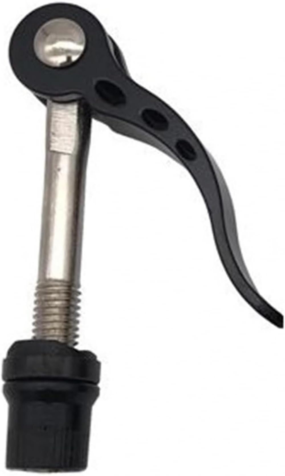 ZYJBDYZBD 1pcs Cam Lever Bicycle Quick Release Screw Bike Seat Post Clamp Skewer Bolt M8 40/50/55/60/65/75/85/120mm Cycling Parts-M8x60mm Black Color