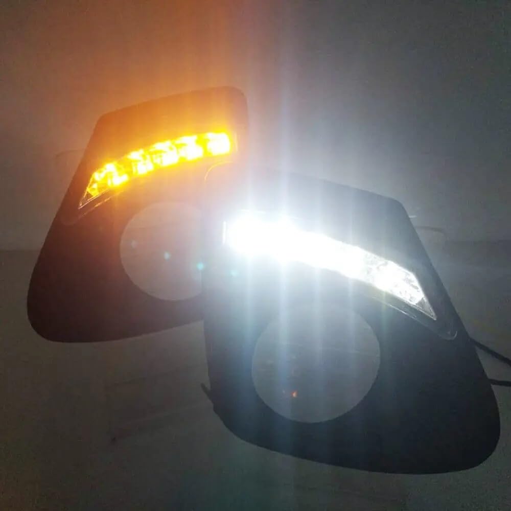 Luces Antiniebla Luz Niebla Para Toyota Para Corolla Para Altis 2011-2013: Luces Diurnas LED (DRL) Antiniebla