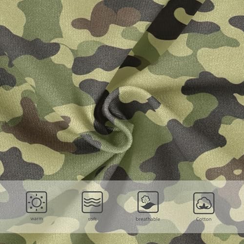 Toddler Girls Underwear 2t Cotton Panties for Girl Cartoon Briefs Underpants Classical Camouflage Green3