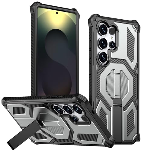 Coque Samsung S24 FE magnétique grise idéale pour vos trajets et vidéos