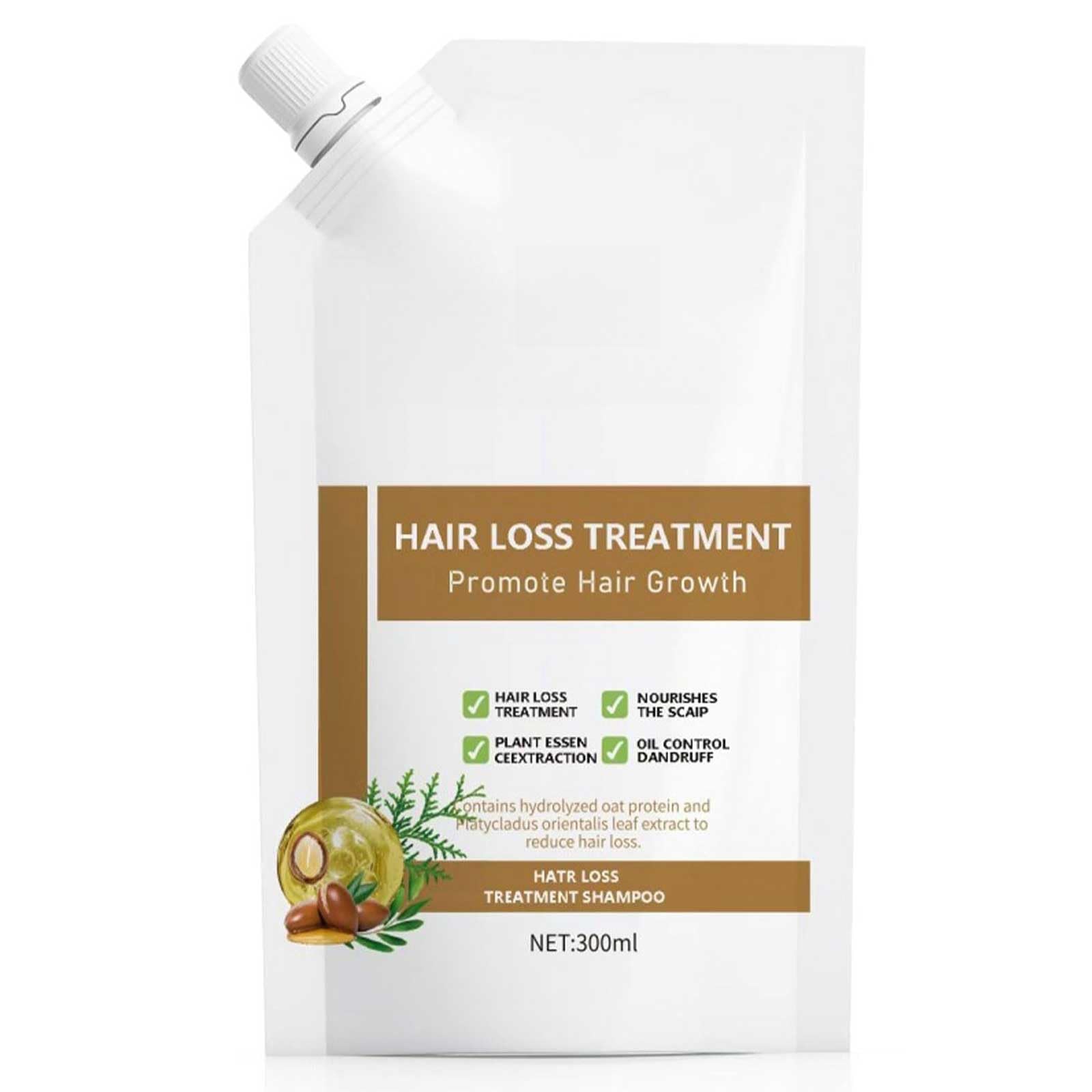 Anti Hair Loss Shampoo, Anti Hair Loss Hair Treatment Shampoo, Promote Hair Growth Shampoo, Anti-Hair Fall Shampoo, Shampoo For Women Hair Loss, Natural Plant Shampoo (A)