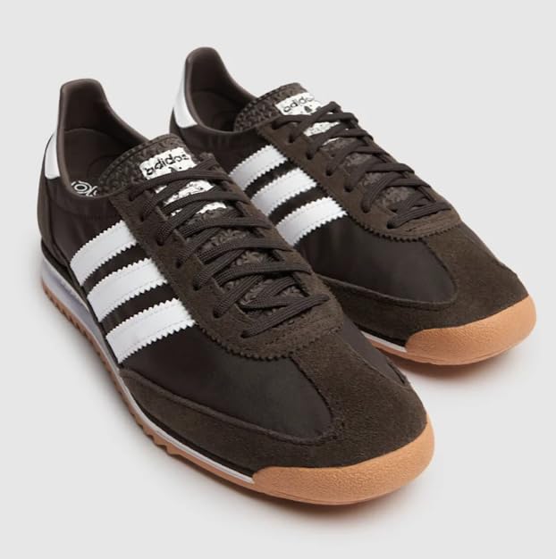 Adidas Originals SL 72 Womens Shoes (Dark Brown White, 9)2