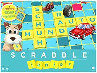 Mattel Games Y9670, Scrabble Junior, crossword game