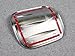 Rqing For Toyota C-HR CHR 2017 2018 2019 2020 2021 2022 Chrome Fuel Gas Tank Cap Cover Trim