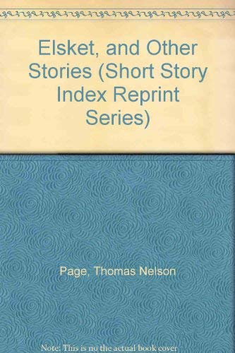 Elsket, and Other Stories (Short Story Index Re... 0836930363 Book Cover