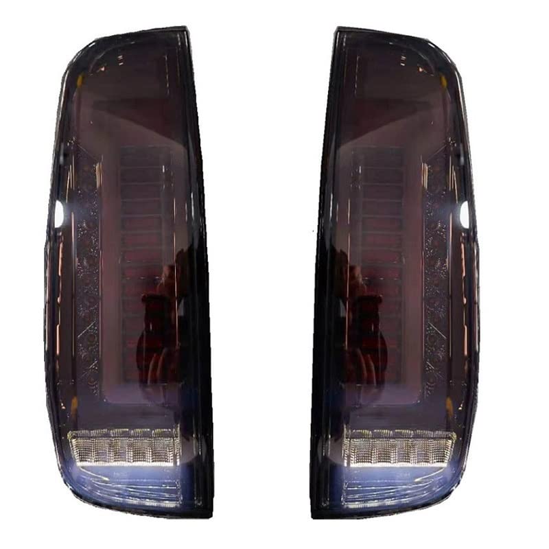 Ópticas traseras Nissan Navara D40 2004-2014 con acabado resistente y luces dinámicas 6