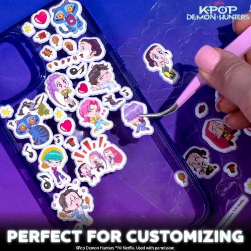 Image of Horizon Group USA Puffy Stickers, Kpop Demon Hunters, 46 Pieces