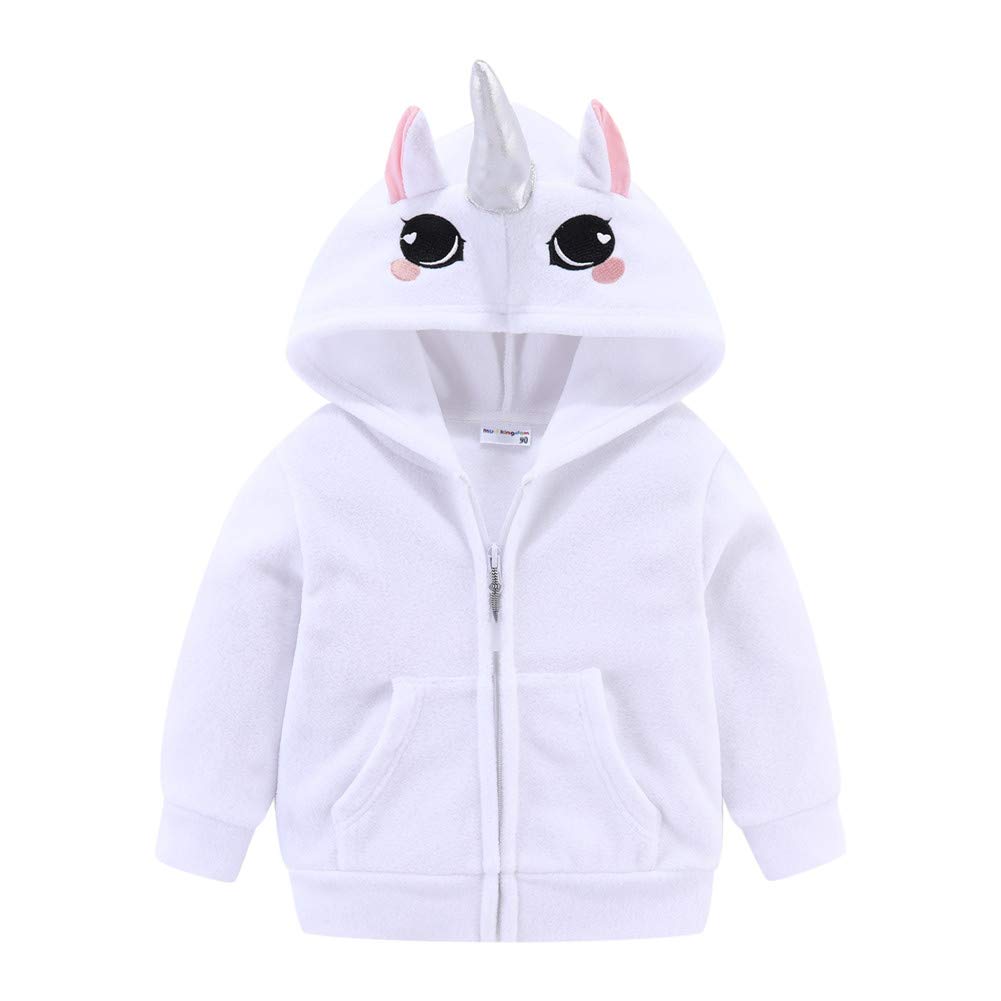 Mud Kingdom Fleece Hoodies Jacket for Boys Girls Full Zipper Long Sleeve Happy Halloween