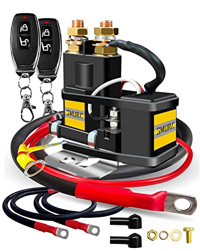 High Current Battery Disconnect Switch 12V 500A Universal Remote Battery Cut Off Switch Anti-Theft Battery Kill Switch for Car Van Truck Engineering Vehicle