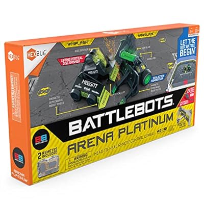 bronco hexbug battlebots arena playset infrared