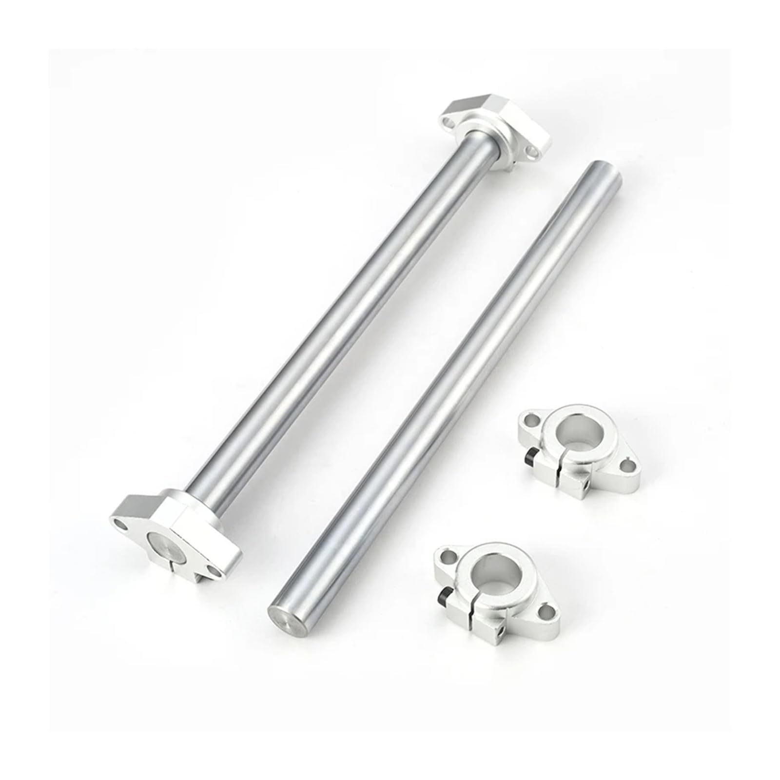 Lot de 2 pièces SHF8 SHF10 SHF12 SHF13 SHF16 SHF20 SHF25 SHF30 - Pièces de support d'arbre linéaire en aluminium pour routeur CNC (SHF30 - 2 pièces)
