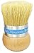 ORIGINAL DESIGN by Chalk Mountain Brushes - LARGE Palm Wax, upholstery &/or Stencil Boar Hair Bristle Brush. Designed for maximum comfort; Perfect for Arthritic Hands, similar to ArtMinds stencil brush