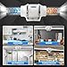 Voltset 4 Inch Duct Fan, Inline Ventilation Exhaust Fan, 280 CFM Duct Intake High Efficiency Air Fan for Vent Bathroom, Kitchen, Grow Tent, Hydroponics, 3D Printer
