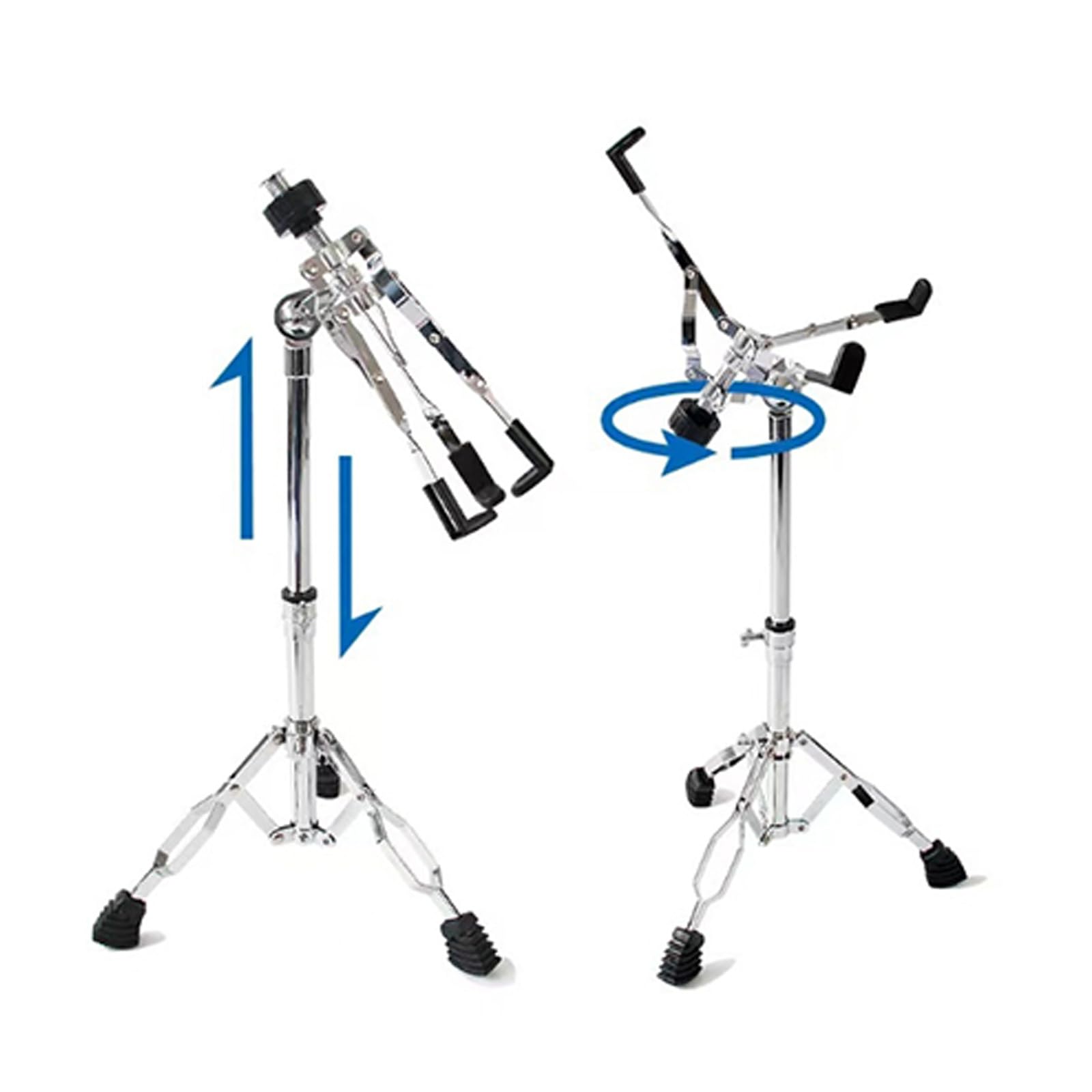 Supporto per batteria Dumb Drum Shelf Regolabile Practice Pad Portatile Drumming Strumento Rack per Case Studio Uso Hardware