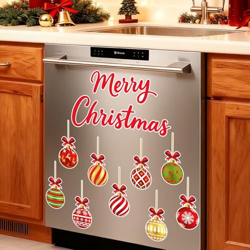 Imanes Navideños Decorativos 16 Pzs Bolas para Refrigerador miniatura 4
