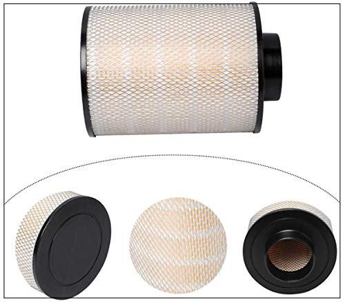 Image of B085011 Air Filter Replacement for Bald-win PA2818, Fleet-guard AH1141, Fram CA6818, Wix 46637, Napa 6637, Cum-mins 3912020 Engine Air Filter